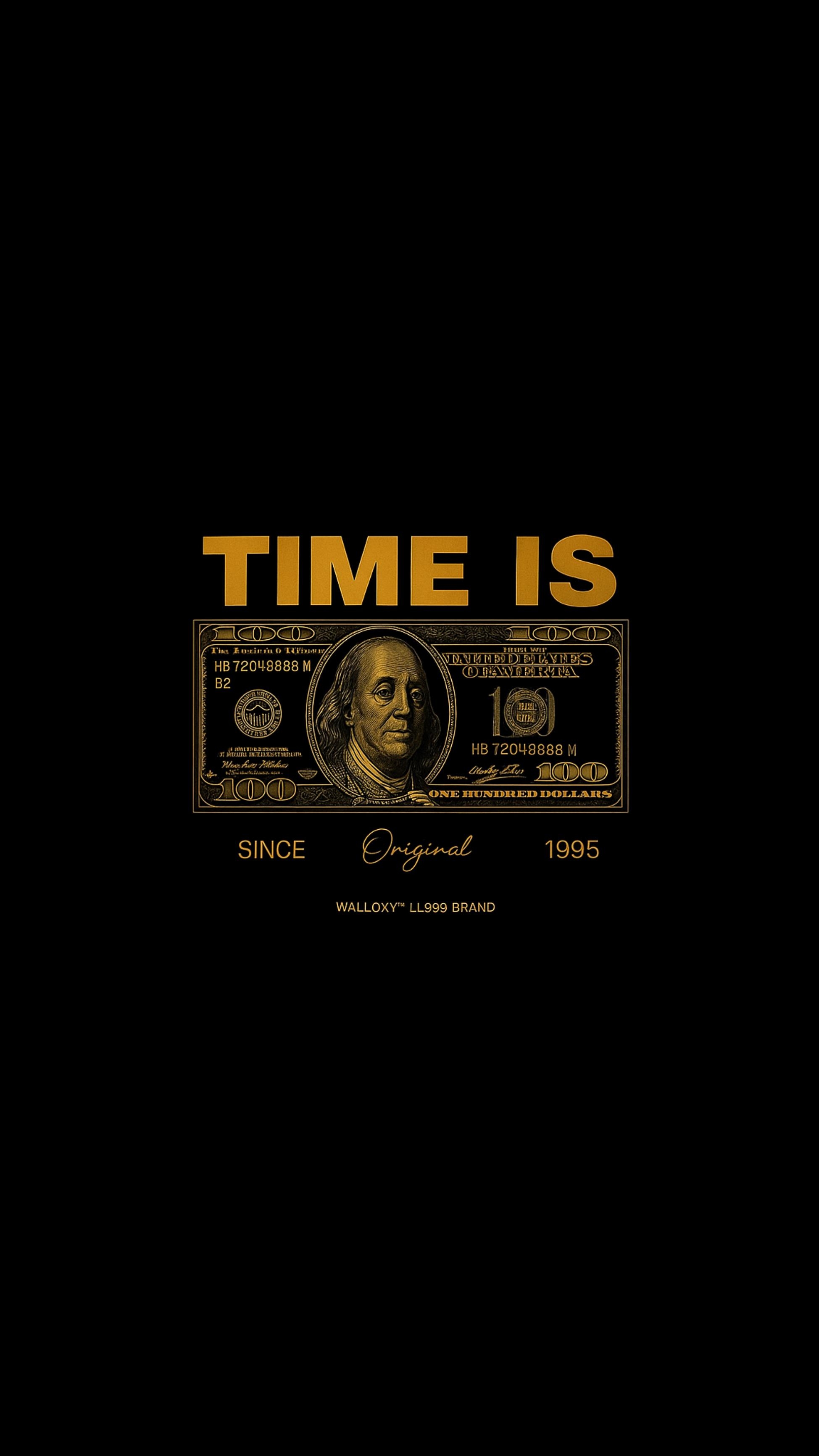 Time is money - Dark Rich Mindset 4K Wallpaper,Billionaire mindset wallpaper,