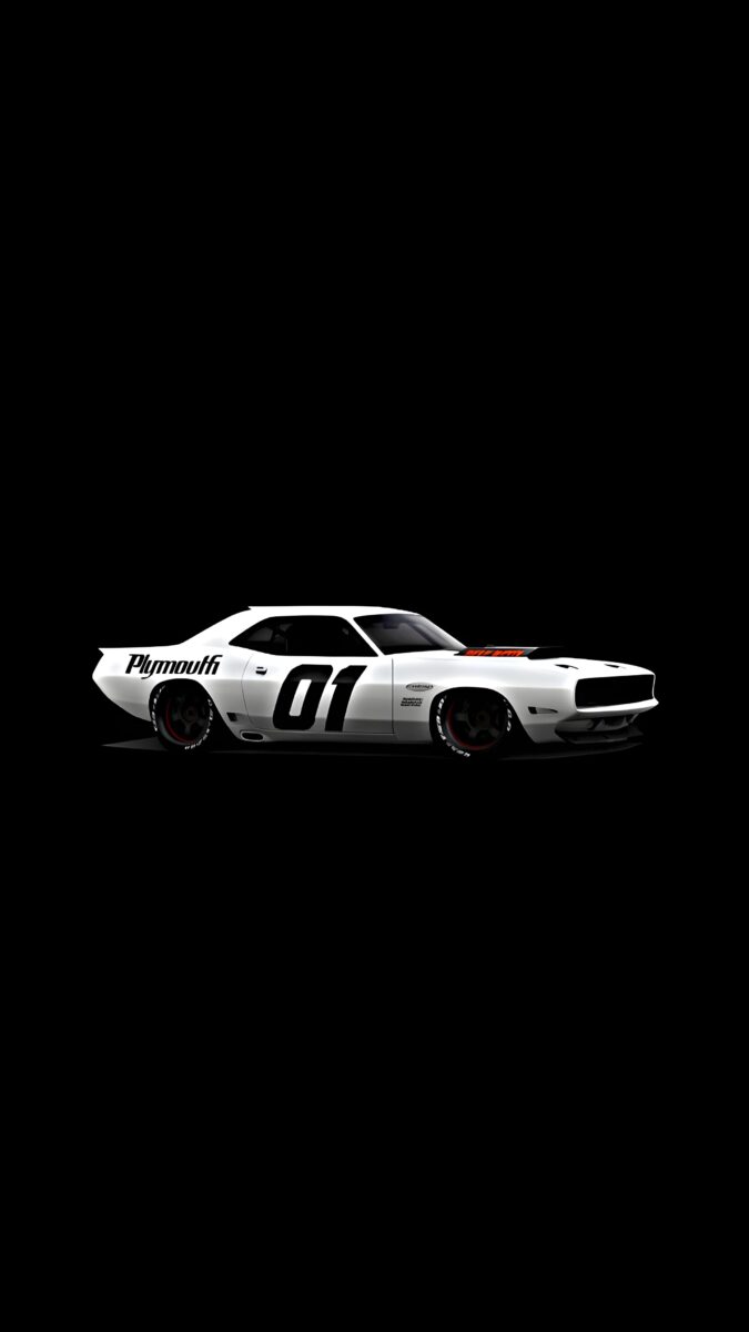 Muscle car with black background - car wallpaper, muscle car wallpaper, dark car wallpaper, dark wallpaper