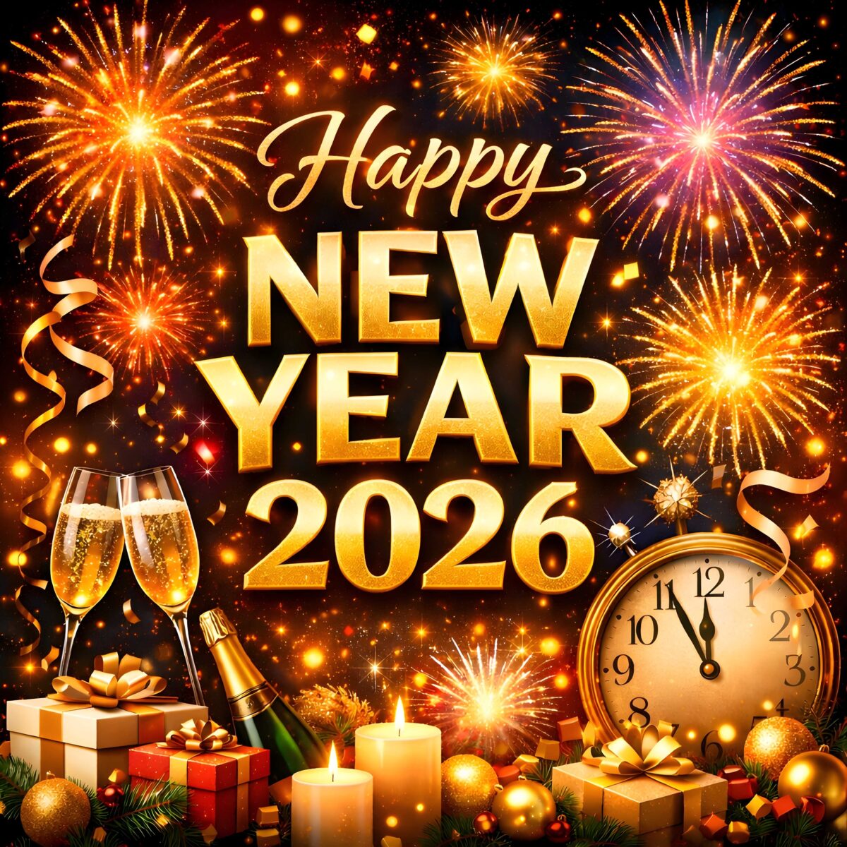 happy new year 2026 wishes image