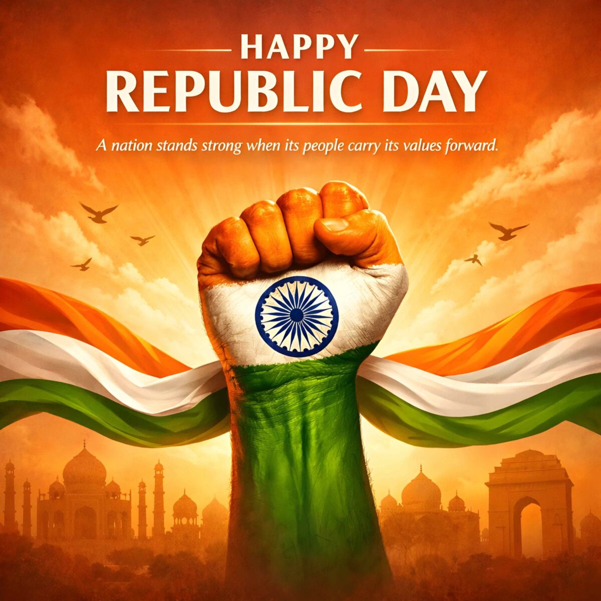 Quotes, Wishes, Poster, Images, and Status for India’s 26 January Republic Day
