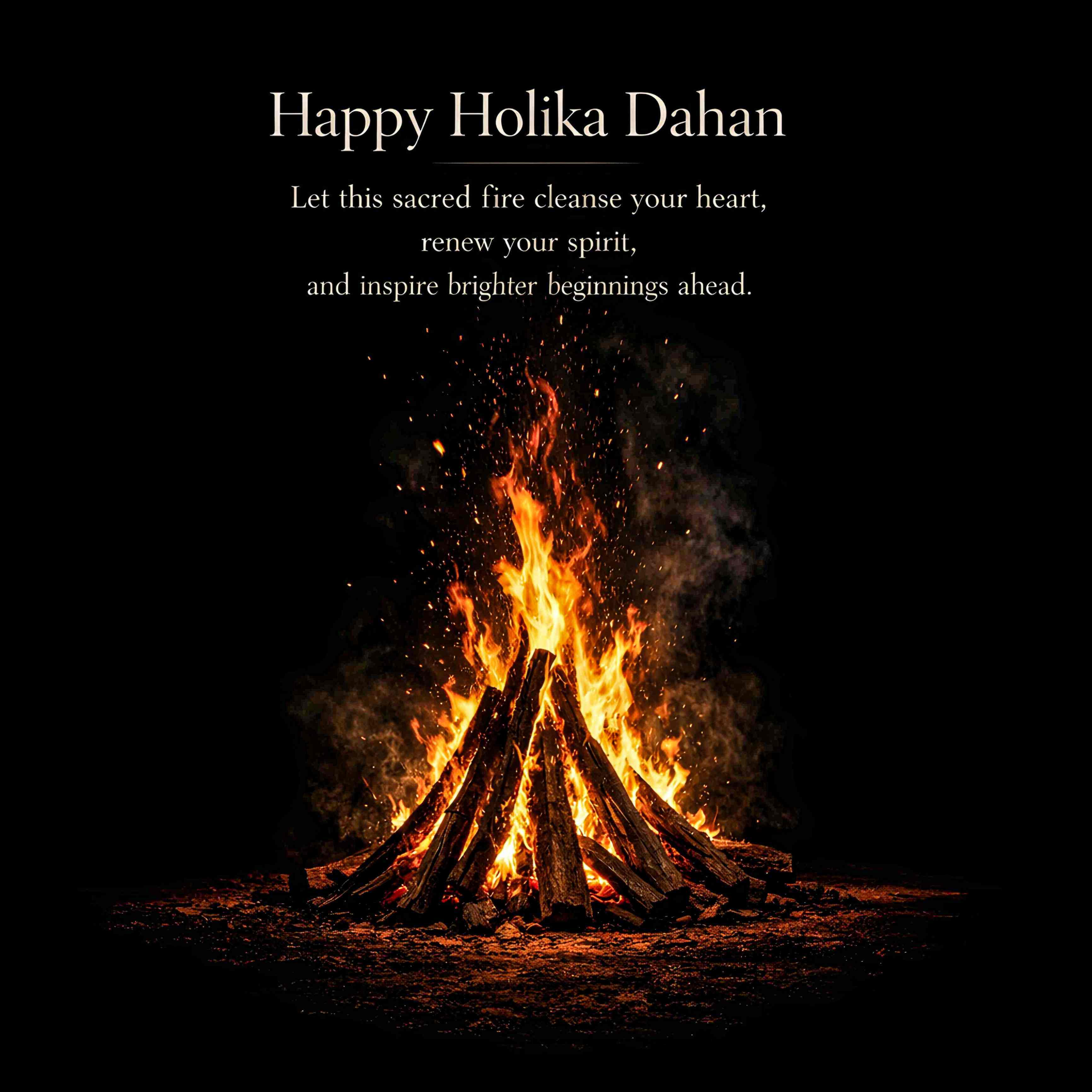Image best for holika dahan wishes, holika dahan 2026, happy holika.