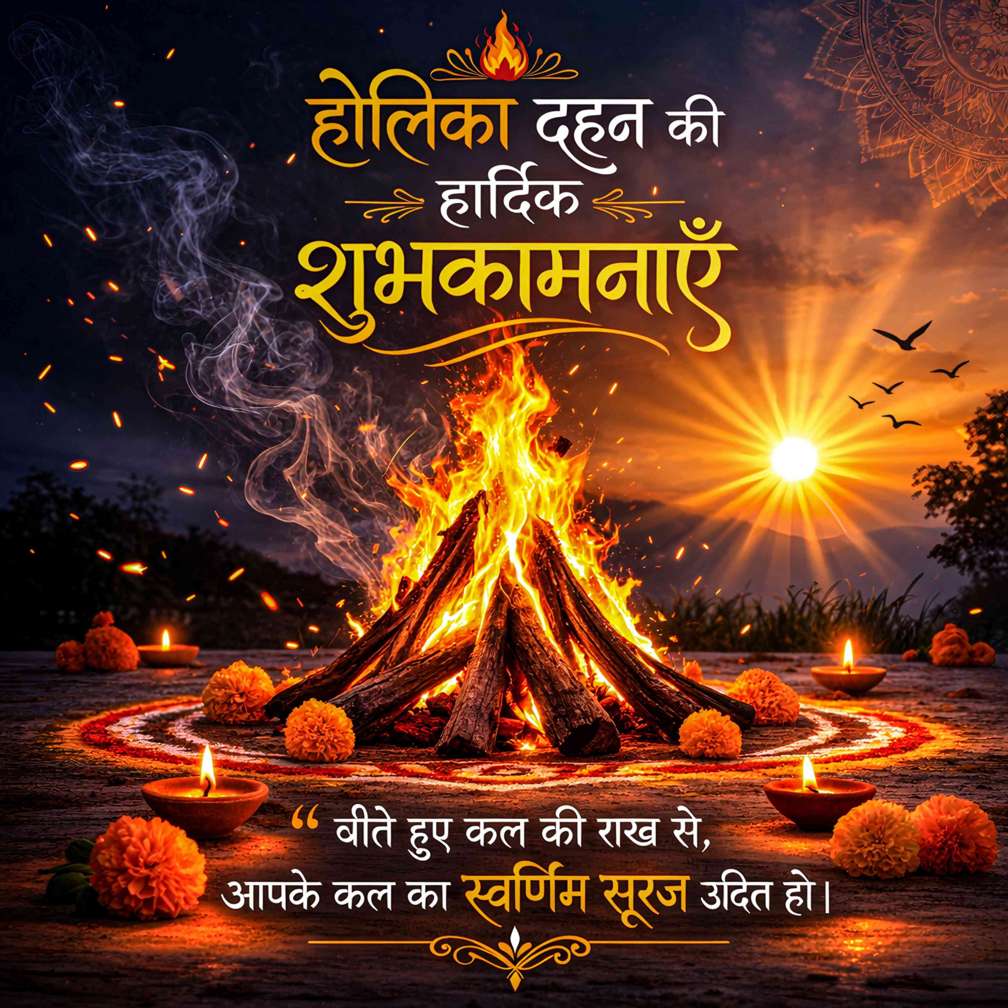 holika dahan wishes in hindi